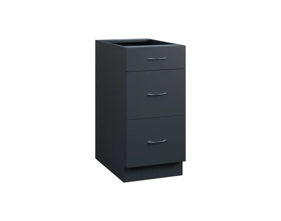 CS - 4Z33 spodní skříňka, 3-zásuvková, 870x400x600, antracit