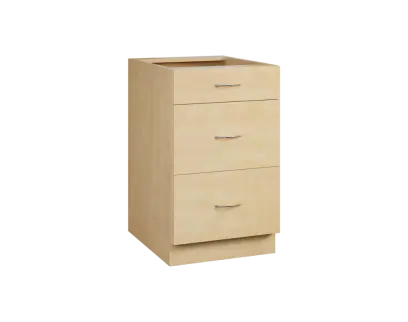 CS - 5Z33 spodní skříňka, 3-zásuvková, 870x500x600, bříza světlá