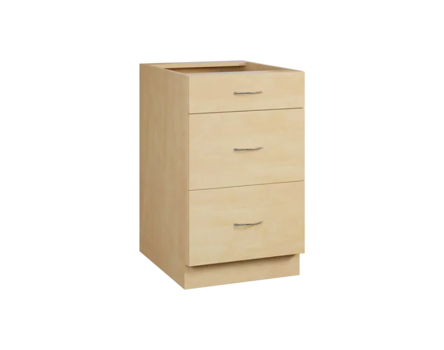 CS - 5Z33 spodní skříňka, 3-zásuvková, 870x500x600, bříza světlá