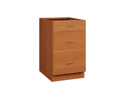 CS - 5Z33 spodní skříňka, 3-zásuvková, 870x500x600, olše jantar