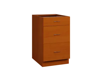 CS - 5Z33 spodní skříňka, 3-zásuvková, 870x500x600, třešeň šumavská