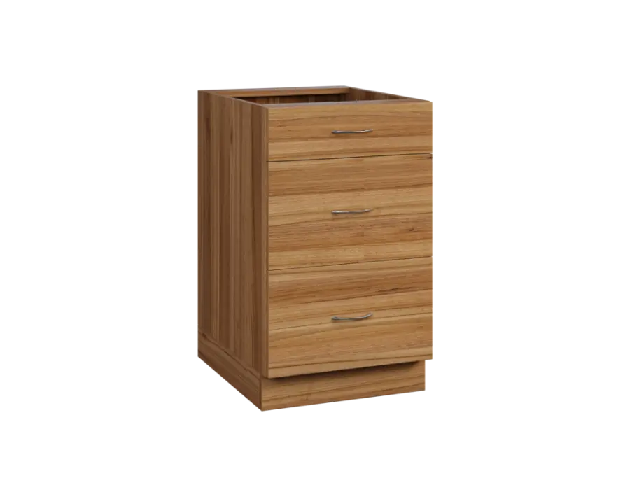 CS - 5Z33 spodní skříňka, 3-zásuvková, 870x500x600, ořech světlý
