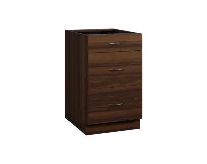 CS - 5Z33 spodní skříňka, 3-zásuvková, 870x500x600, ořech královský