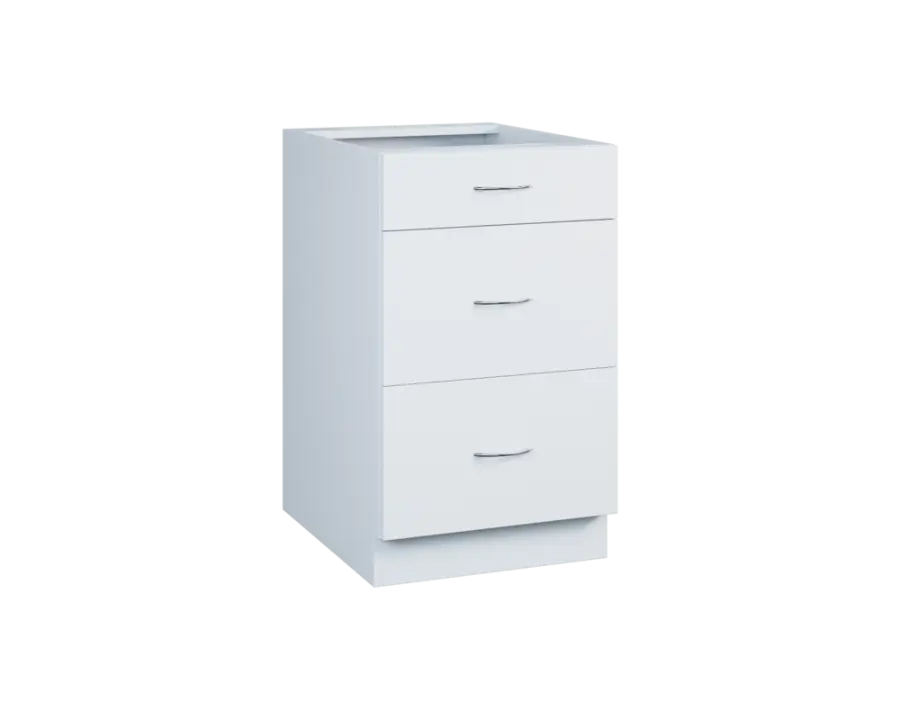 CS - 5Z33 spodní skříňka, 3-zásuvková, 870x500x600, bílá