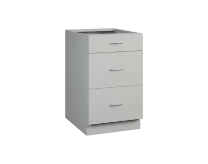 CS - 5Z33 spodní skříňka, 3-zásuvková, 870x500x600, šedá