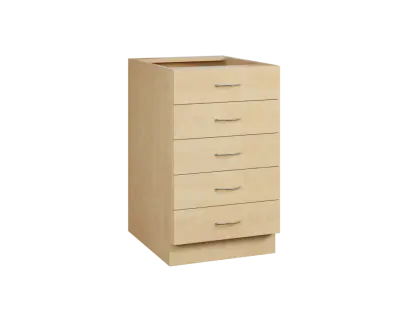 CS - 5Z52 spodní skříňka, 5-zásuvková, 870x500x600, bříza světlá