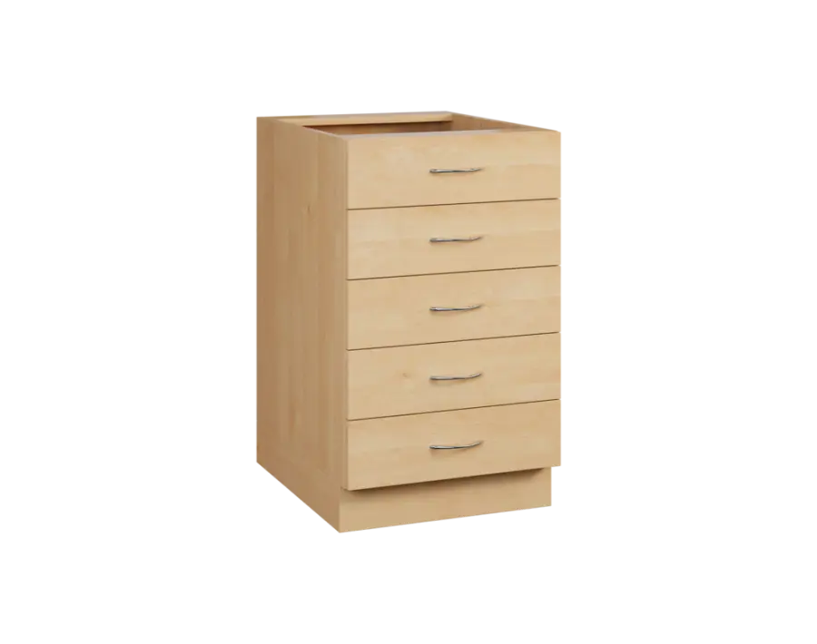 CS - 5Z52 spodní skříňka, 5-zásuvková, 870x500x600, javor horský