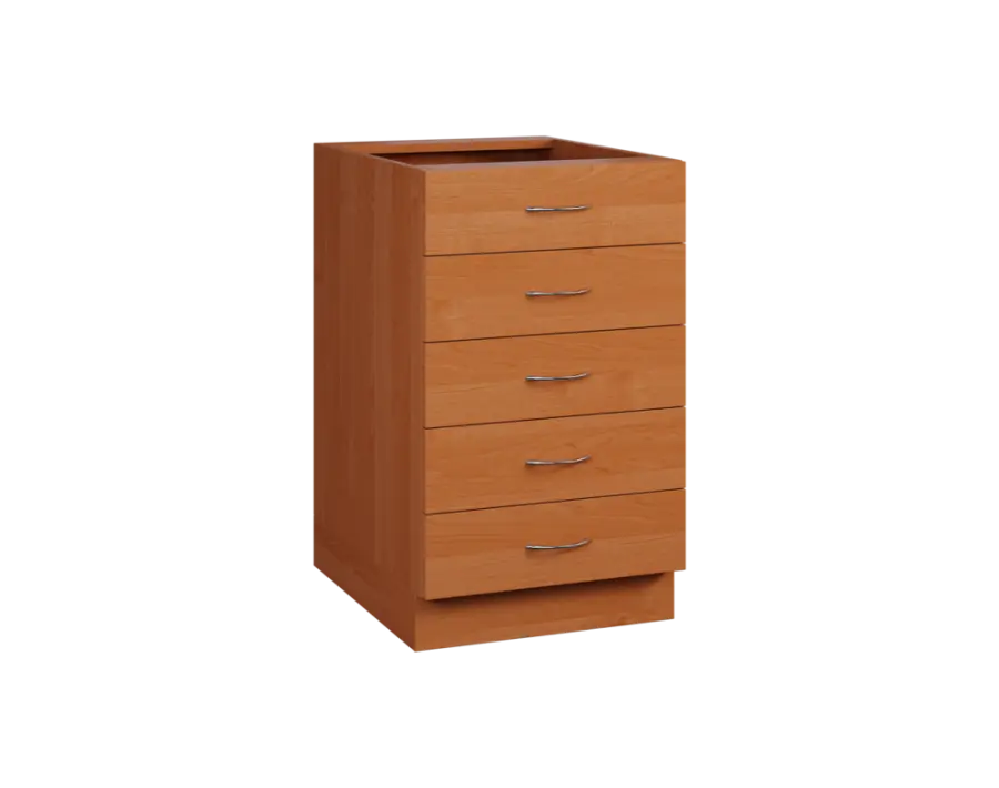 CS - 5Z52 spodní skříňka, 5-zásuvková, 870x500x600, olše jantar