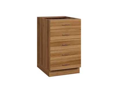 CS - 5Z52 spodní skříňka, 5-zásuvková, 870x500x600, ořech světlý