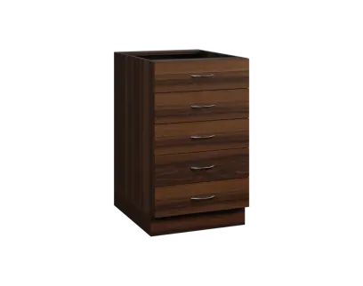 CS - 5Z52 spodní skříňka, 5-zásuvková, 870x500x600, ořech královský