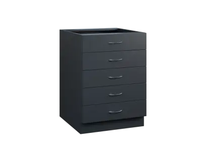 CS - 6Z52 spodní skříňka, 5-zásuvková, 870x600x600, antracit