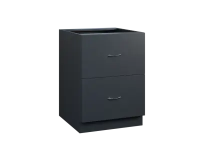 CS - 6Z22 spodní skříňka, 2-zásuvková, 870x600x600, antracit