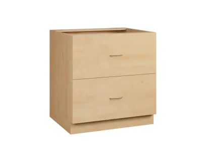 CS - 8Z22 spodní skříňka, 2-zásuvková, 870x800x600, javor horský CS - 8Z22 spodní skříňka, 2-zásuvková, 870x800x600, javor horský