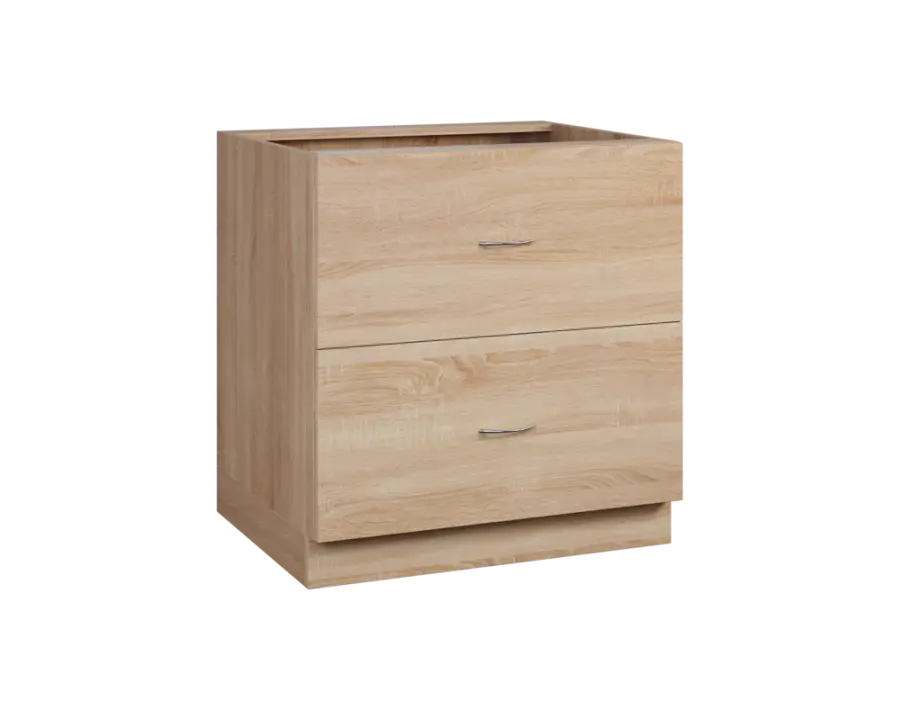 CS - 8Z22 spodní skříňka, 2-zásuvková, 870x800x600, dub bardolino