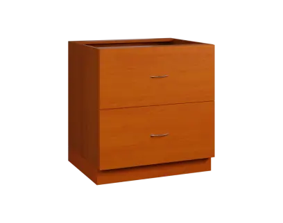 CS - 8Z22 spodní skříňka, 2-zásuvková, 870x800x600, třešeň šumavská CS - 8Z22 spodní skříňka, 2-zásuvková, 870x800x600, třešeň šumavská