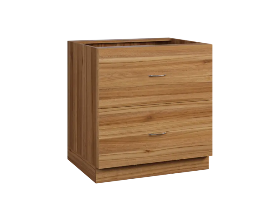 CS - 8Z22 spodní skříňka, 2-zásuvková, 870x800x600, ořech světlý