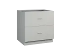 CS - 8Z22 spodní skříňka, 2-zásuvková, 870x800x600, šedá