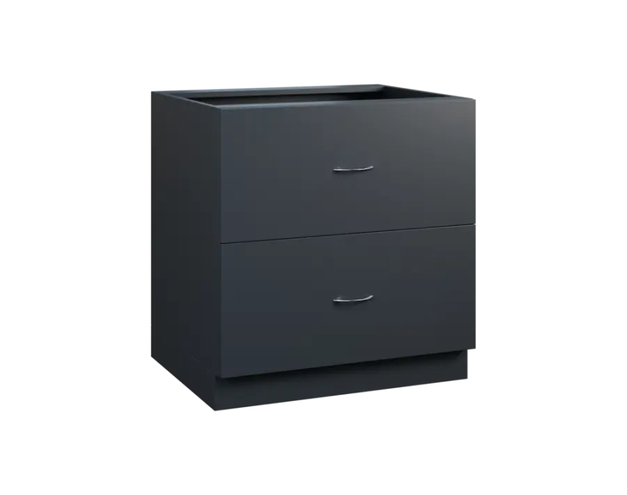 CS - 8Z22 spodní skříňka, 2-zásuvková, 870x800x600, antracit