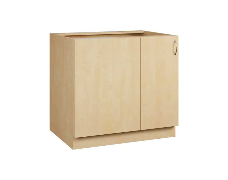 CSR - 9 spodní skříňka, rohová, 1-dveřová, levá, 870x900x600, bříza světlá