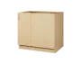 CSR - 9 spodní skříňka, rohová, 1-dveřová, pravá, 870x900x600, bříza světlá