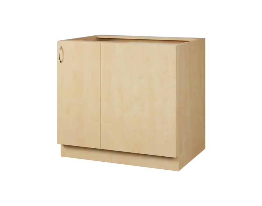 CSR - 9 spodní skříňka, rohová, 1-dveřová, pravá, 870x900x600, bříza světlá