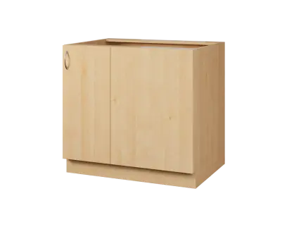 CSR - 9 spodní skříňka, rohová, 1-dveřová, pravá, 870x900x600, javor horský