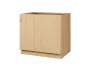 CSR - 9 spodní skříňka, rohová, 1-dveřová, pravá, 870x900x600, javor horský