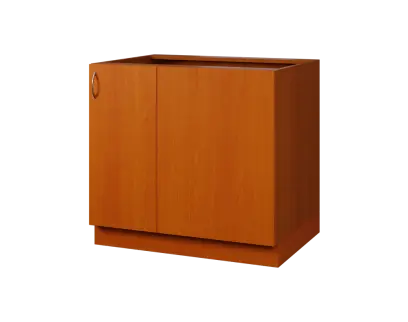 CSR - 9 spodní skříňka, rohová, 1-dveřová, pravá, 870x900x600, třešeň šumavská