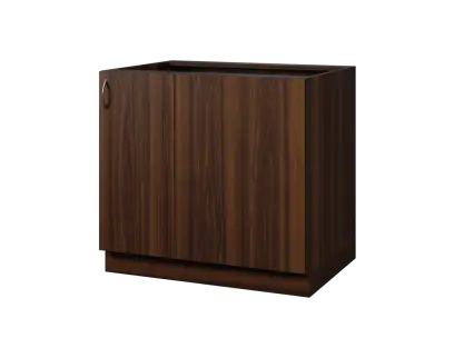 CSR - 9 spodní skříňka, rohová, 1-dveřová, pravá, 870x900x600, ořech královský