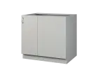 CSR - 9 spodní skříňka, rohová, 1-dveřová, pravá, 870x900x600, šedá