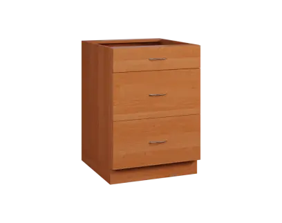 CS - 6Z33 spodní skříňka, 3-zásuvková, 870x600x600, olše jantar CS - 6Z33 spodní skříňka, 3-zásuvková, 870x600x600, olše jantar