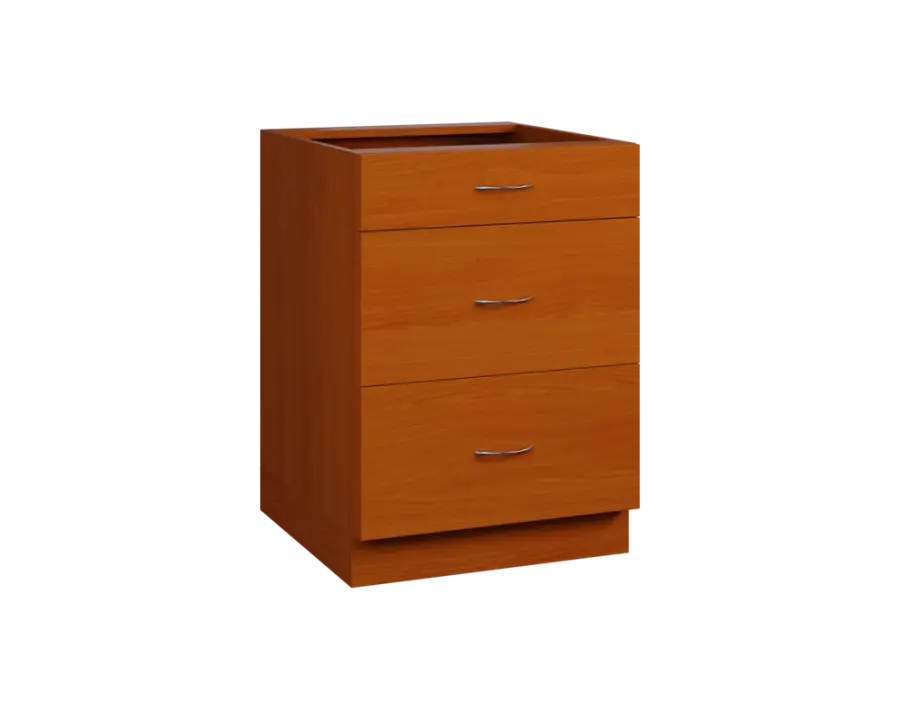 CS - 6Z33 spodní skříňka, 3-zásuvková, 870x600x600, třešeň šumavská