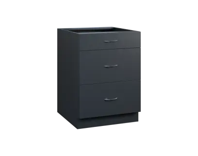 CS - 6Z33 spodní skříňka, 3-zásuvková, 870x600x600, antracit CS - 6Z33 spodní skříňka, 3-zásuvková, 870x600x600, antracit