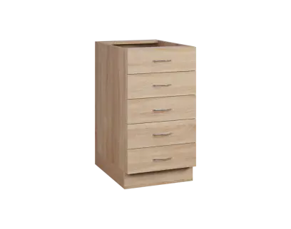 CS - 45Z52 spodní skříňka, 5-zásuvková, 870x450x600, dub bardolino CS - 45Z52 spodní skříňka, 5-zásuvková, 870x450x600, dub bardolino