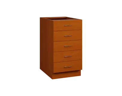 CS - 45Z52 spodní skříňka, 5-zásuvková, 870x450x600, třešeň šumavská