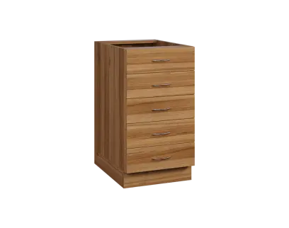 CS - 45Z52 spodní skříňka, 5-zásuvková, 870x450x600, ořech světlý CS - 45Z52 spodní skříňka, 5-zásuvková, 870x450x600, ořech světlý