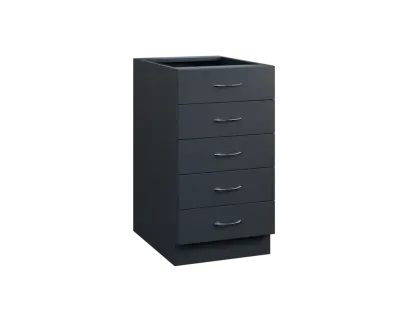 CS - 45Z52 spodní skříňka, 5-zásuvková, 870x450x600, antracit