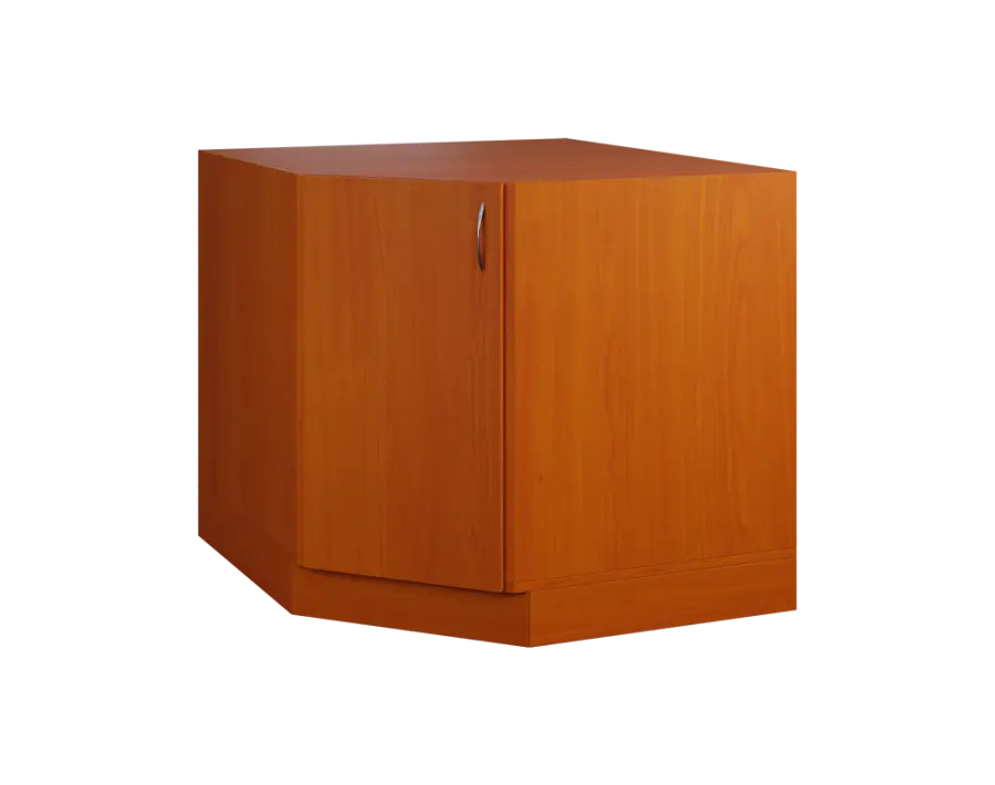 CSR - 20 spodní skříňka, rohová, 1-dveřová, levá, 870x900x900, třešeň šumavská