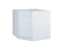 CSR - 20 spodní skříňka, rohová, 1-dveřová, levá, 870x900x900, bílá