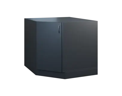 CSR - 20 spodní skříňka, rohová, 1-dveřová, levá, 870x900x900, antracit