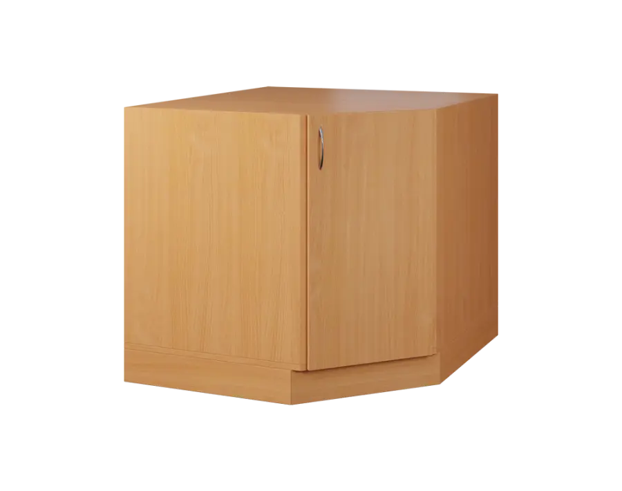 CSR - 20 spodní skříňka, rohová, 1-dveřová, pravá, 870x900x900, buk royal