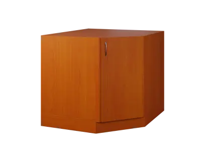 CSR - 20 spodní skříňka, rohová, 1-dveřová, pravá, 870x900x900, třešeň šumavská