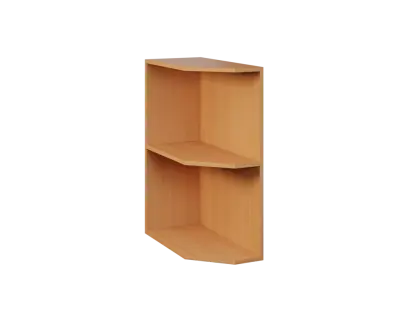 CSZ - 3 spodní skříňka, policová, pravá, 870x300x600, buk royal