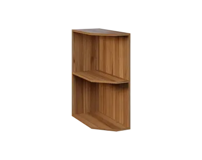 CSZ - 3 spodní skříňka, policová, pravá, 870x300x600, ořech světlý