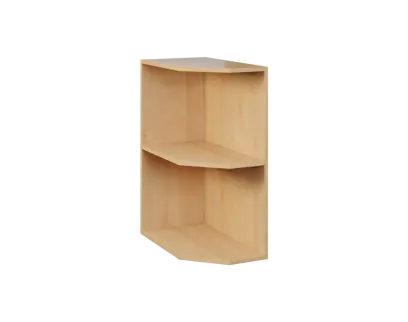 CSZ - 35 spodní skříňka, policová, pravá, 870x350x600, javor horský