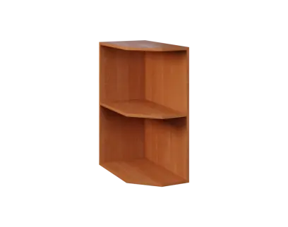 CSZ - 35 spodní skříňka, policová, pravá, 870x350x600, olše jantar