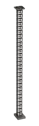 SEGMENT 02, vedení kabelů, černý