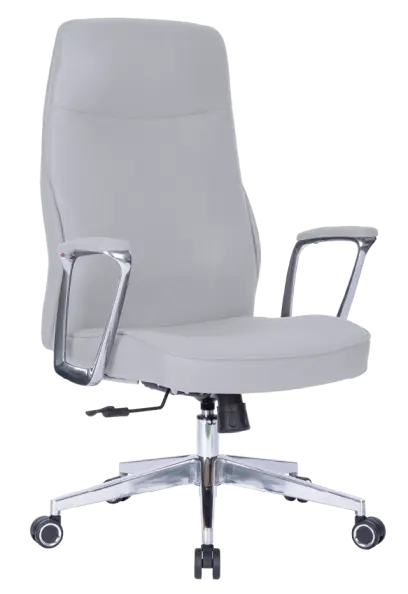 MEDI LUX, kancelářské křeslo, silikonová kůže MEDI SL šedá