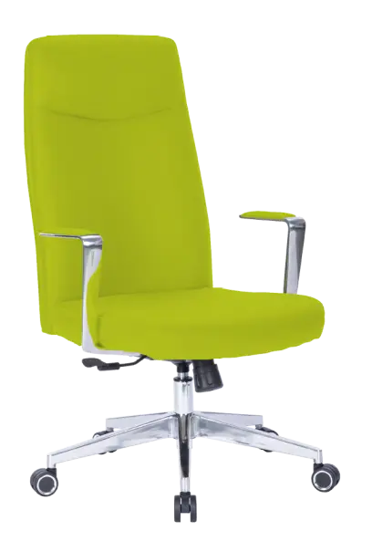 MEDI PURE, kancelářské křeslo, silikonová kůže MEDI SL jarní zeleň