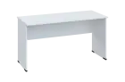 BPL 16 - 14 stůl pracovní, dřevěná podnož, deska 18 mm, široký 1400 mm, bílá